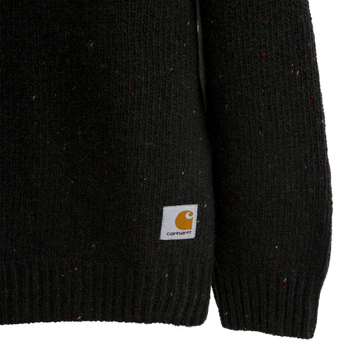Carhartt WIP Anglistic Sweater Speckled Dark Cedar I010977_15S_XX Degli Uberti